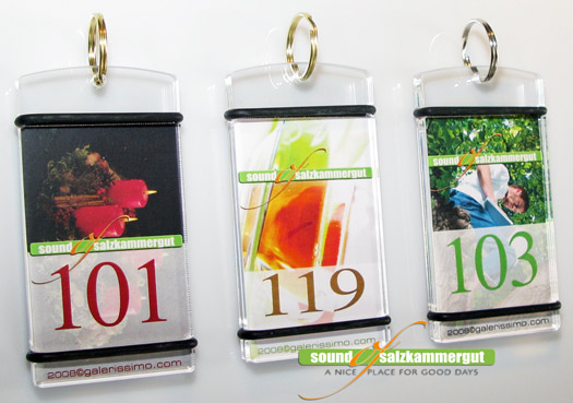 Edle Hotelschl&uuml;sselanh&auml;nger