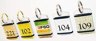 Schlüsselanhänger als Christbaumschmuck